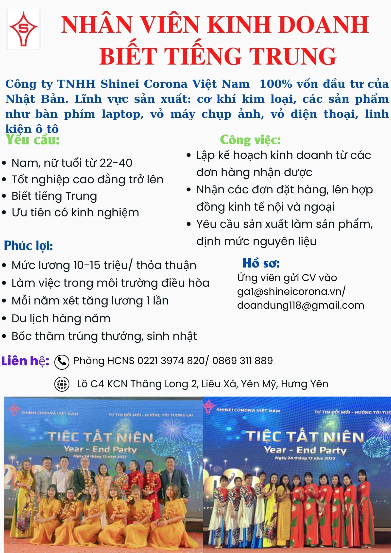 lĩnh vực hoạt động